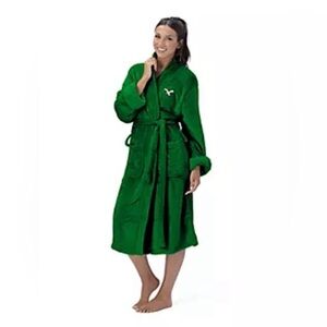 Northwest NFL Philadelphia Eagles Retro Kelly Green Unisex Bath Robe, Large/XL